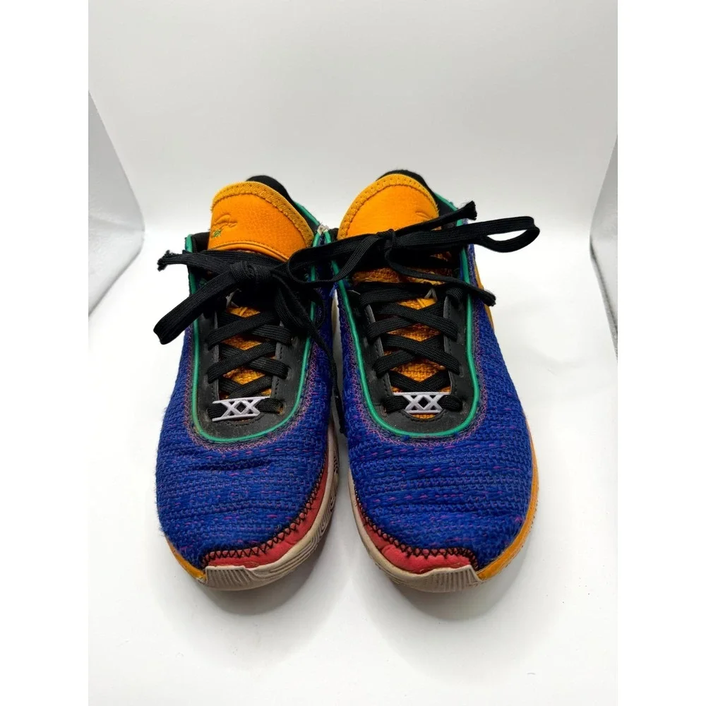 Nike LeBron 20 DQ8651-401 Youth‎ 5 Sneakers Racer Blue Swoosh Basketball Shoes